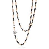 Necklace Baraka Man in Ceramic Diamante 2.0 Ct GC293221ROCN